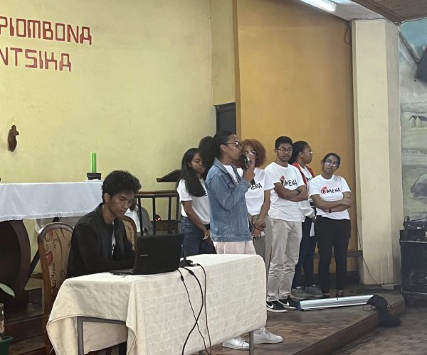 2023 Awareness session with parents of students at Sainte Famille, Antananarivo