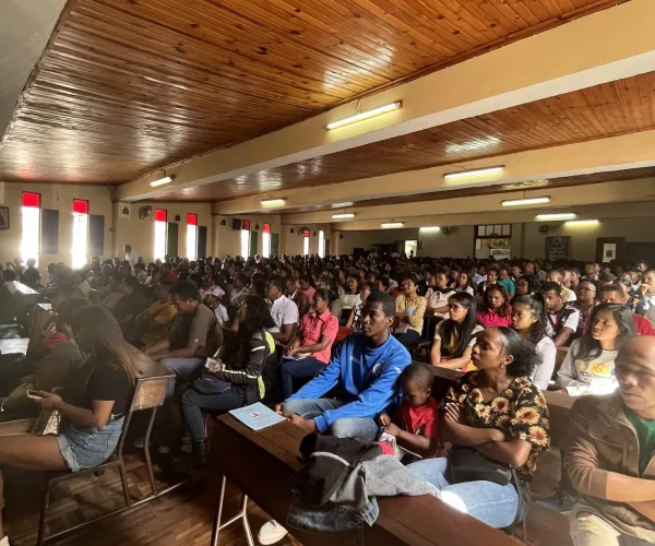 2023 Awareness session with parents of students at Sainte Famille, Antananarivo
